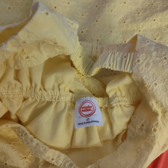 Wonder Nation Yellow Sleeveless Sundress - Picture 3 of 3